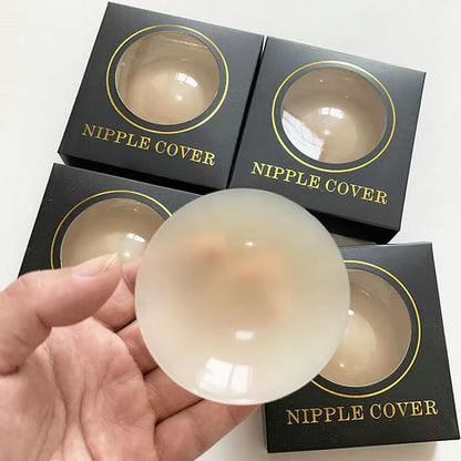 2PCS Silicone Nipple Cover Women Reusable Breast Lingerie Bra Sticker Female Invisible Petal Lift up Adhesive Pads Chest Pasties